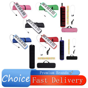 32 Key Melodica Portable Tone Piano Harmonica Mouth Organ Pianica Melodica Keyboard Musical Instrument With Windpipe Backstrap