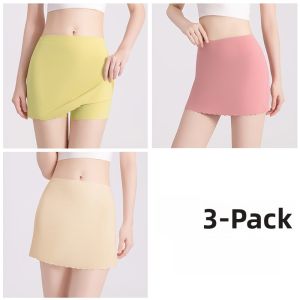 PIER N°5 | Herbal Prim Color Foundation Liquid Safety Pants Womens Cover Triangle Area Flat Footwear Seamless Two-In-One Base Pants