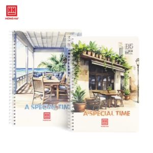 Sổ lò xo B5 Hồng Hà Bistro 200 trang - 2838