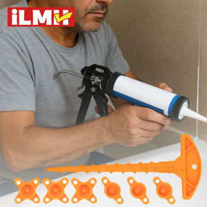 iLMH Universal Sealant Saver Cap & Glue Nozzle Cleaner Anti-Drying Silicone Caulk Tube Cover Standard Caulking Guns DIY Tools