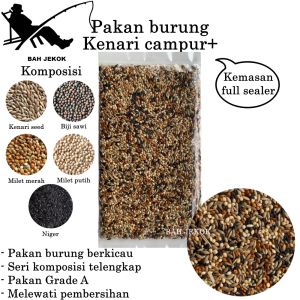 Pakan Burung Kenari & Lovebird: Campuran Kualitas Gacor