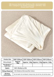 Boyang Home Textile | Infant Silk Quilt 100% Mulberry Silk