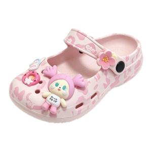 Pink Leopard Spot Sandals Slippers