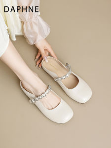 Daphne | French Style Open Toe Flat Sandals