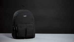 Balo thời trang nam nữ Old school Backpack B5 thương hiệu NATOLI Cặp nhiều ngăn vải canvas công sở đi làm