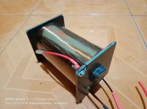 Coil inductor inverter platina Aluminium Enameled 1500W 12V & 24V (DIY) COD