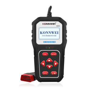 New KONNWEI KW818 Universal Car OBDII Scanner Tool Auto Code Reader KW808 KW820 Upgraded Version Bluetooth Upgrade Support Online Compatible with all 1996 and newer vehicles
