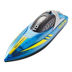HJ819 RC Boat 2.4Ghz 15km/h High-Speed Remote Control Boat Racing Ship Water Speed Boat Children Model Toy