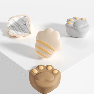 Baby Table Corner Protector Anti-collision Silicone Furniture Edge Cover Pad Corner Bumper Pelindung Sudut Meja
