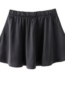 Váy Ngắn Xếp Ly Màu Đen Mỏng Cỡ Nhỏ Cho Nữ Mùa Hè 2022 Váy Chữ a Xếp Ly Mỏng Màu Đen Cho Nữ