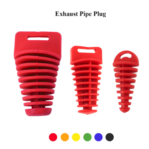 1pcs Motorcycle Exhaust Pipe Silencer Plug Rubber Air-bleeder Plug Motorcycle Dirt Bike Exhaust Pipe