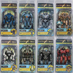 Pacific Rim NECA Mecha Storm Red Alpha Yurikommando Wolf War Worn Wanderer Model Collectible PVC Action Figure 200mm