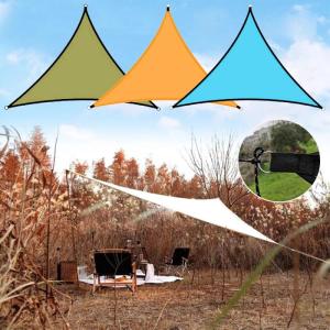 Waterproof Garden Canopy Awning: Triangle Sun Shade Sail & UV Block