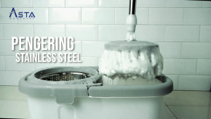 Asta Alat Pel Lantai Putar Praktis Spin Mop Bunda Mop Deluxe