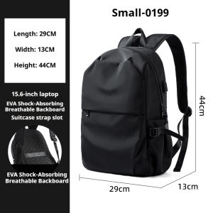 MOYYI Người Đàn Ông Ba Lô Cho Công Việc Đi Làm Hàng Ngày Dung tích lớn chống thấm nước Ultralight 17.3 Inch Ba lô máy tính xách tay Với nhiều túi Ngăn