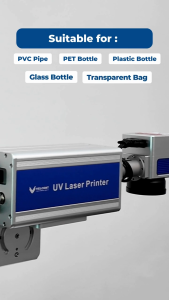VELCENT TECH Ultra Fine UV Flying Laser Marking Machine | LT05UVE 5W UV Laser | QR Code & Batch Coding