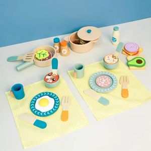 ĐỒ CHƠI DỤNG CỤ ĂN UỐNG NỒI CHẢO ... KABI BẰNG GỖ CHO BÉ CHƠI ĐỒ HÀNG