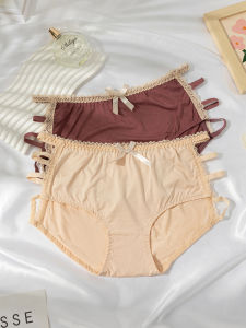 Plus Size Cotton Underwear: Japanese Sweet Design & Seamless Lace Briefs