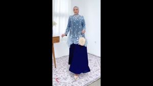 Gamis Brokat Mewah Wanita & Dress Kondangan Elegan