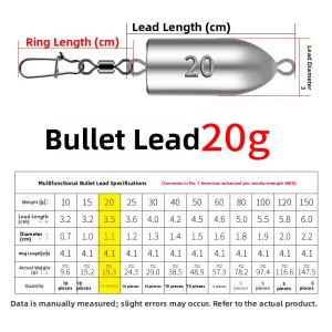 tzdhn | Long Cast Tangle-Resistant Lead Weight 100g