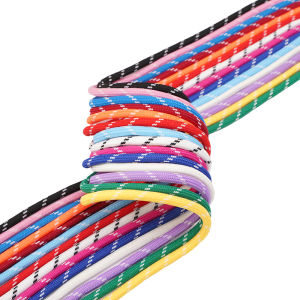 1M/5M Wax Line Beaded Rope Nylon Braided Rope Knot String Bracelet Braided Cord  DIY Colored Macrame Rope Thick 5MM