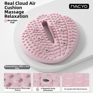 MACYO | Reflexology Balance Pad For Aerobic Slow Running Step Machine Foot Massage And Core Training