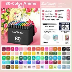 Touch mark | Quick Drying Oil Based Markers for Art & Drawing