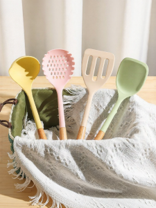 DIDINIKA | Silicone Non-Stick Kitchen Tool Set Spatula Spoon