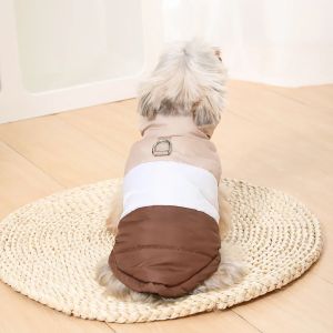 Warm Pet Cat Jacket Coat Winter Windproof Clothes for Small Medium Cats Dogs Cozy Kitten Puppy Vest Outfits with D-ring Sphynx