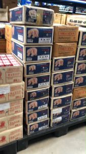 ตะปูตอกไม้ ตราเพชร ตราหมี คละ (18 กก. 1 ลัง)