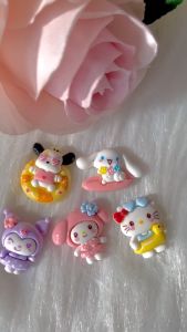 [FREE SHIP] Set 5 cái Crocs Jibbitz Sticker gắn dép nhân vật hoạt hình đáng yêu - Có Nút Gắn