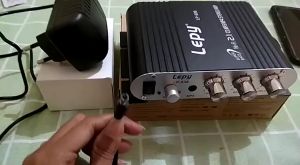 RAJA Amplifier ampli mini full bass power mobil subwoofer audio rumahan murah Lepy HiFi Stereo LP838