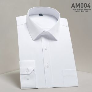 Boman | Plus Size Large Mens White Loose Business Shirt