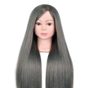 Patung Manekin Rambut Patung Kepala Wanita Palsu Gaya Rambut Mannequin Patung Rambut Palsu Head Mold 假人头 绑头发 公仔头 头模 练习绑发