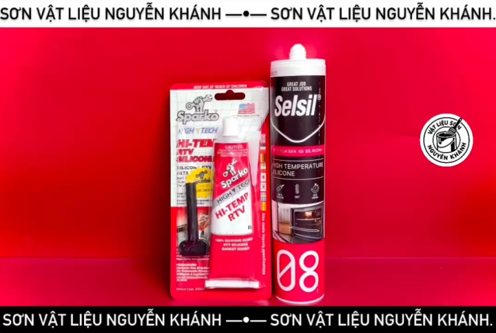 🔥 KEO SILICON CHỊU NHIỆT CAO CẤP – SELSIL & SPARKO 🔥 Chịu nhiệt lên đến ...