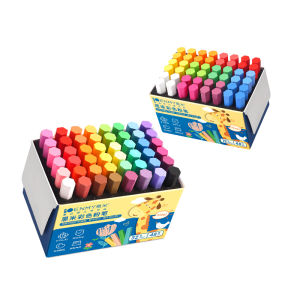ENMI | Dust Free Colored Chalk for Teachers and Children Water Soluble