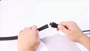 🇹🇭 ส่งเร็วจากไทย! ปลอกหุ้มสายไฟ สายถัก PET [แบ่งขายเป็นเมตร]