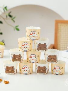 Đĩa Đựng Bánh Giấy Chịu Nhiệt Độ Cao Cho Lò Nướng Và Máy Chiên Không Dầu Đĩa Đựng Bánh Nhỏ Dùng Cho Nhà Bếp Và Nướng Bánh