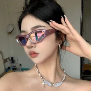 Y2K Sports Sunglasses Vintage Shades UV Protection Eyewear for Outdoor
