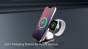 JOYROOM W17 Qi2 3in1 Magnetic Wireless Charger Station Fast Charging 15W