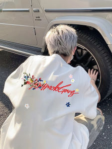 Áo Thun Tay Ngắn Phong Cách Đường Phố Mỹ Mùa Hè Đa Năng Cho Thanh Thiếu Niên Áo Thun Cổ Tròn Cotton Thường Ngày Thời Trang