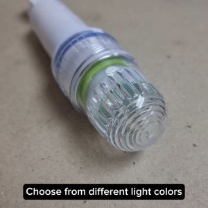 ODIN Electronic Fishing LED Light Torpedo Type (White/Red/Green/Blue/Red-Green/Green-Blue/Blue-Red) Fishing Gear