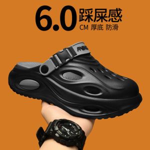 Mens Summer Outdoor Wear Anti-Slip Odor-Resistant Sports Sandals Driving Dual-Purpose Beach Large Size Slippers Casual Slip-On Shoes