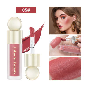 5 Colors Liquid Blush Velvet Matte Blusher Face Pigment Lasting Beauty Cream Cheek Tint Orange Peach Blush