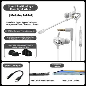 HP | Gaming Headphones With Ear Mic Dual Use for PC and Mobile