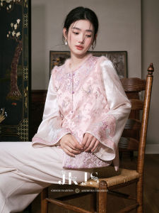 JK＆JS | Outerwear Winter New Chinese Style Wool Filled Warm Coat with Mink Fur