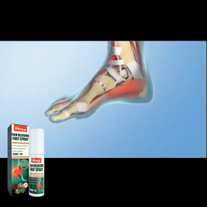 30ml Heel Pain Relief Foot Spray Heel Spur Plantar Fasciitis Foot Care Spray Ankle Joint Muscle Massage Spray Quick Absorb Soothing Foot Care for Heel Ankle Discomfort Easy Apply Portable Body Care Spray