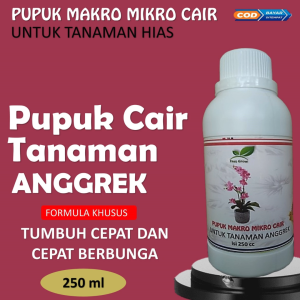 Pupuk Cair 500 ml Booster pupuk bunga anggrek agar subur cepat berbunga yang bagus