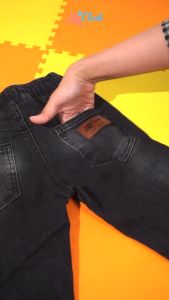 Celana Jeans Ripped/Robek anak laki kekinian bahan tebal strech & lembut