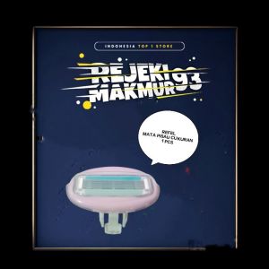 REJEKI 9393 - NEW WOMEN PISAU CUKUR EASY HOLD 5 MATA + KOTAK